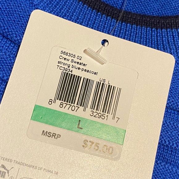 Puma Golf Crewneck Sweater - Picture 5 of 6